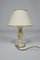 Small Neoclassical Italian White Marble Table Lamp, 1920s 3