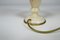 Lámpara de mesa italiana neoclásica pequeña de mármol blanco, años 20, Imagen 6