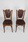 Antique Art Nouveau Bentwood and Leather Living Room Set from Fischel, Set of 5, Image 14