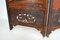 Antique Japanese Carved and Inlaid Wood Room Divider, 1890s 15