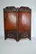 Antique Japanese Carved and Inlaid Wood Room Divider, 1890s 12