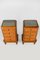 Art Deco Mahogany Nightstands, 1920s, Set of 2 4