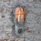 Vintage Industrial Clear Glass Sconce from Industria Rotterdam 8