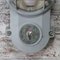 Vintage Industrial Clear Glass Sconce from Industria Rotterdam 7