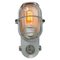 Vintage Industrial Clear Glass Sconce from Industria Rotterdam, Image 2