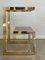 Gold Plated Side Table from Belgo Chrome, 1970s 1