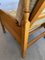 Dutch Oak and Sheep Hide Lounge Chair, 1950s, Image 4