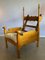 Dutch Oak and Sheep Hide Lounge Chair, 1950s 7
