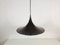 Brown Round Pendant Lamp from Fog and Morup, 1970s, Image 1