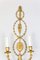 Gilt Stucco and Metal Sconces, 1950s, Set of 2 6