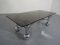 Space Age Italian Glass and Chrome Coffee Table, 1960s 6