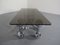 Space Age Italian Glass and Chrome Coffee Table, 1960s 4