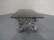 Space Age Italian Glass and Chrome Coffee Table, 1960s 11