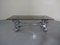 Space Age Italian Glass and Chrome Coffee Table, 1960s, Image 1