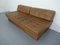 Italian Leather and Teak Daybed, 1960s, Image 3