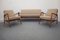 Vintage Danish Living Room Set, Set of 3 1