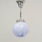 Murano Glass Lamp Ceiling Lamp from Mazzega, 1970s, Image 1