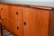 Credenza Mid-Century in teak e ottone, Danimarca, anni '60, Immagine 7