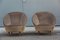 Velvet Lounge Chairs by Federico Munari, 1950s, Set of 2 8