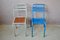 Metal Dining Chairs, 1950s, Set of 2, Image 1