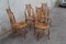 Bamboo Armchairs, 1950s, Set of 4 6