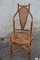 Bamboo Armchairs, 1950s, Set of 4 1