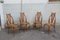 Armlehnstühle aus Bambus, 1950er, 4er Set 3