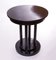 Vintage Art Deco Black Side Table 2