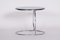Small Bauhaus Chrome and Black Glass Round Side Table, 1950s, Image 6