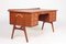 Mid-Century Danish Teak Desk by Svend Åge Madsen for Sigurd Hansen, 1950s, Image 6