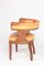Danish Patinated Leather and Mahogany Armchair, 1930s, Image 5