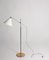 Danish Brass Model Vaterpump Floor Lamp from Th Valentiner, Image 1
