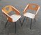 Italian Plywood Dining Chairs by Carlo Ratti for Industrial Legni Curva, 1950s, Set of 2 1