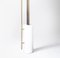 Brass, Marble, and Wedge Floor Lamp by Square In Circle, Image 2