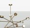 Brass Line Chaos Chandelier by Square In Circle 2