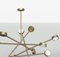 Brass Line Chaos Chandelier by Square In Circle, Image 2