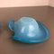 Mid-Century Light Blue Murano Glass Shell Bowl by Antonio da Ros for Cenedes Vetri 4