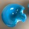 Mid-Century Light Blue Murano Glass Shell Bowl by Antonio da Ros for Cenedes Vetri 11