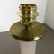 Mid-Century Italian Opaline Murano Glass Table Lamp from Cenedese Vetri, Image 9
