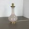 Mid-Century Italian Opaline Murano Glass Table Lamp from Cenedese Vetri 14