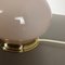 Mid-Century Italian Opaline Murano Glass Table Lamp from Cenedese Vetri, Image 11