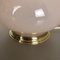 Mid-Century Italian Opaline Murano Glass Table Lamp from Cenedese Vetri 12