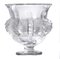 French Crystal Dampierre Vase from Lalique, 1970s 1