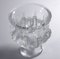Französische Dampierre Vase aus Kristallglas von Lalique, 1970er 2