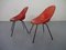 French Fiberglass Side Chairs, 1960s, Set of 2 5