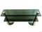 Vintage Chrome Plated Steel and Smoked Glass Console Table, 1970s, Image 4