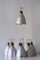 Lámpara colgante alemana Mid-Century de Alux, años 50, Imagen 5