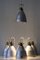 Lámpara colgante alemana Mid-Century de Alux, años 50, Imagen 6