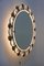 Mid-Century German Backlit Wall Mirror from Hillebrand Lighting, 1960s 12