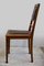 Antique Leather and Oak Dining Chairs, Set of 6, Image 19